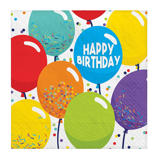 Birthday Celebration Big Pack Luncheon Napkins 125ct