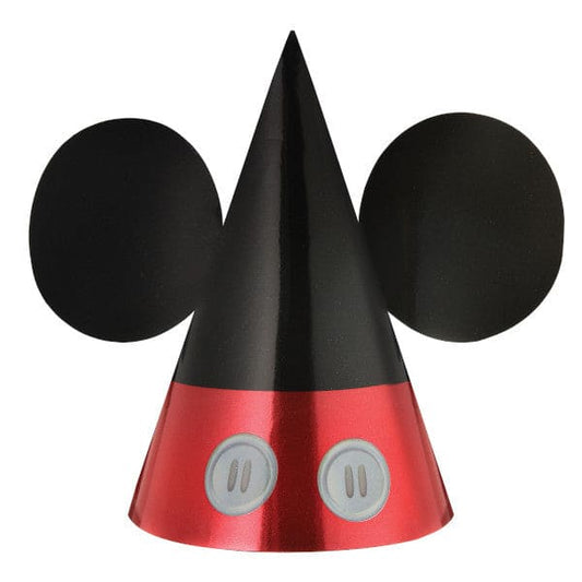 Mickey Mouse Forever Party Cone Hats 8ct