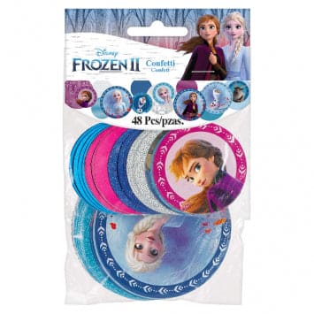 Frozen Giant Confetti Circles
