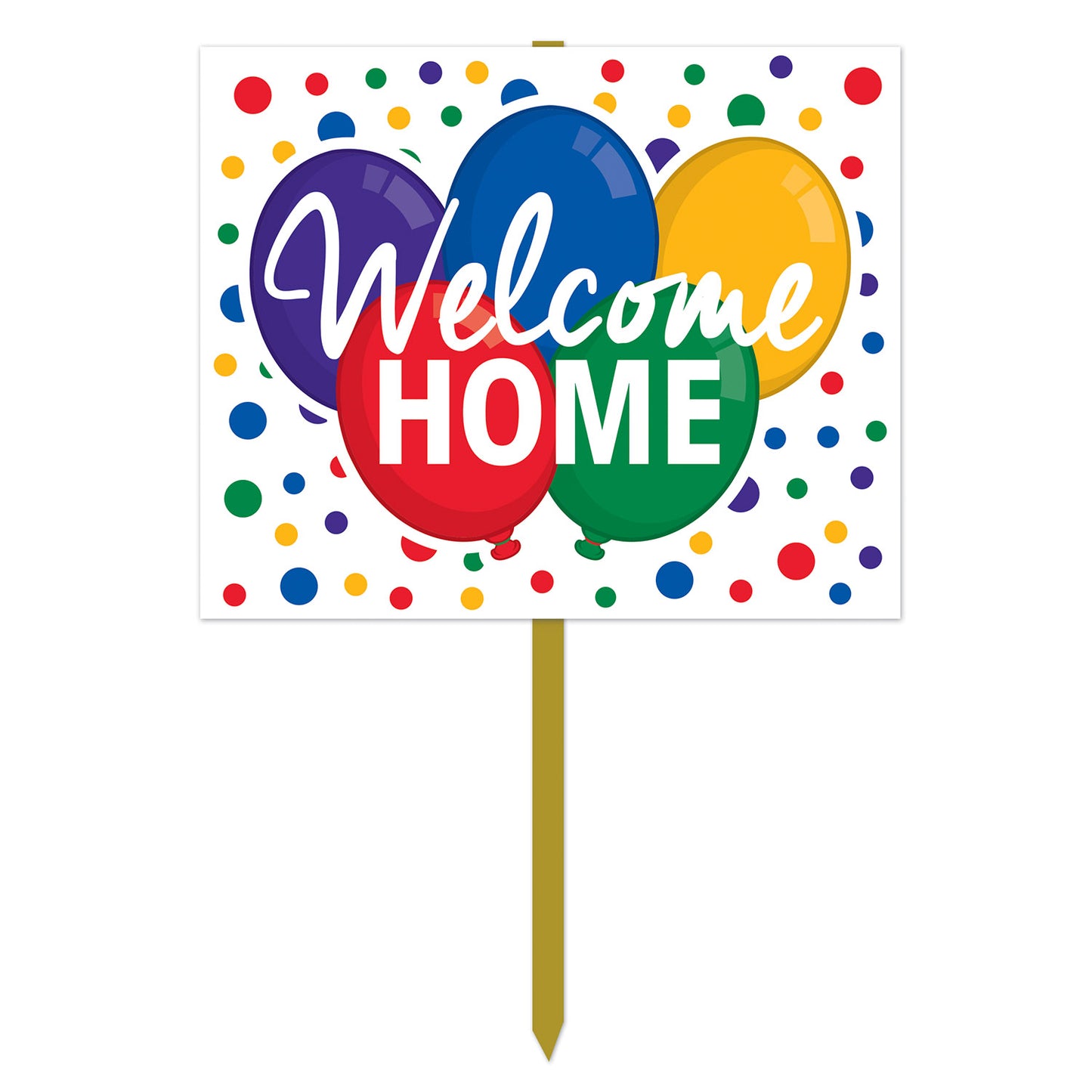 Welcome Home Celebration Yard Sign