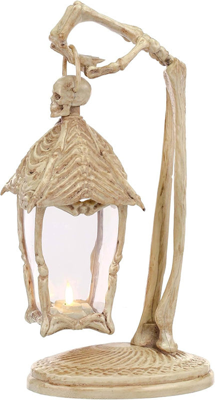 Skeleton Lantern with Arm 16.5