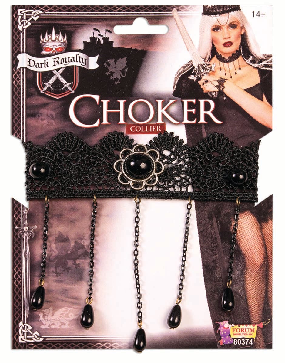 Woman's Goth Royalty Choker