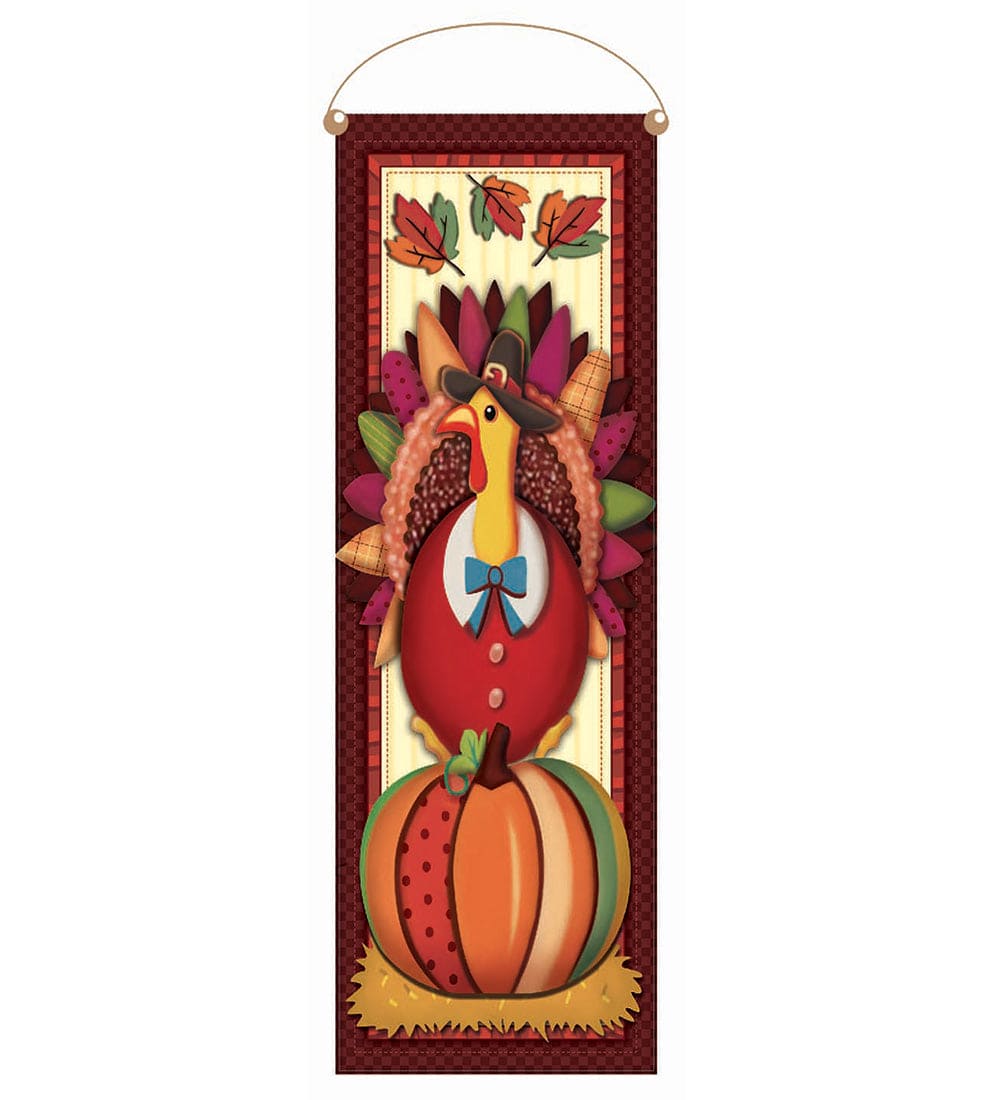 Thanksgiving Turkey Hanging Banner