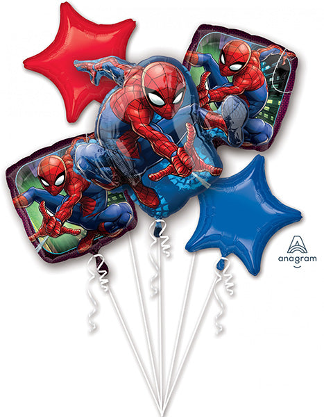 Spider-Man Webbed Wonder Balloon Bouquet