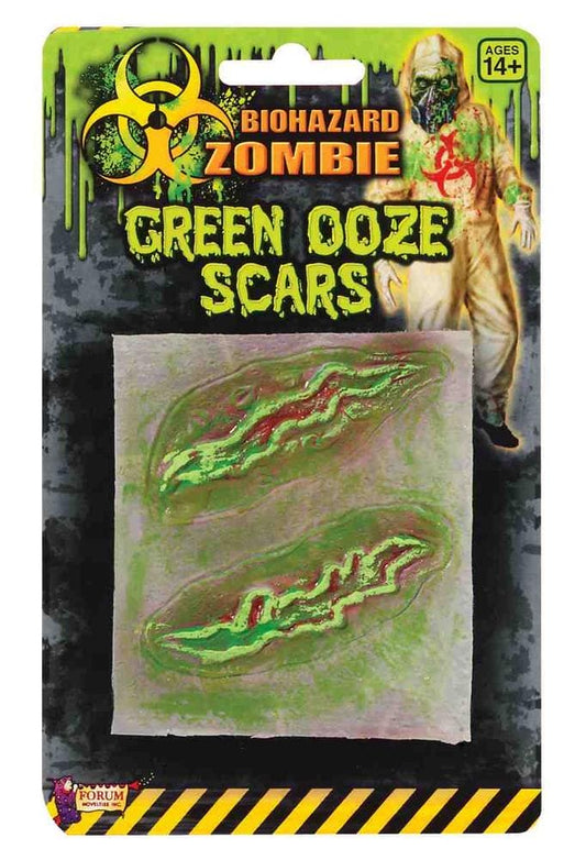 Biohazard Zombie Green Ooze Scars