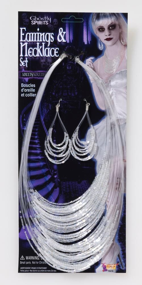 Ghostly Spirits Earrings and Necklace Set