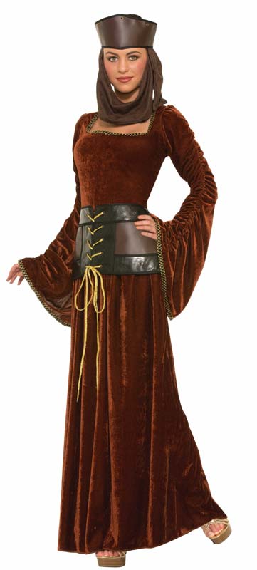 Medieval Fantasy Lady Deluxe Renaissance Queen Costume