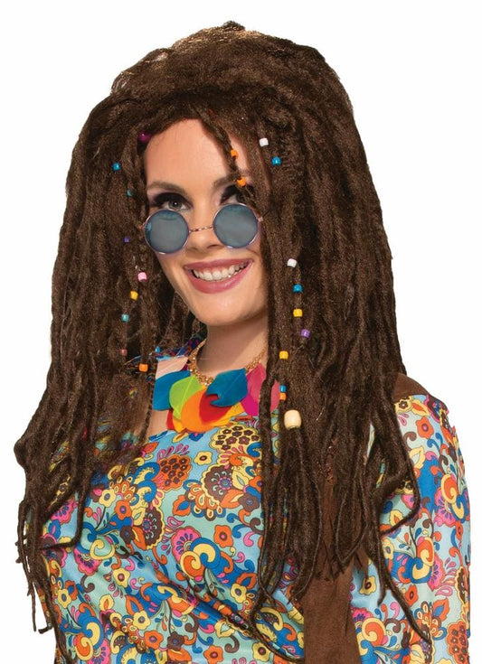 Brown Hippie Dreads Wig