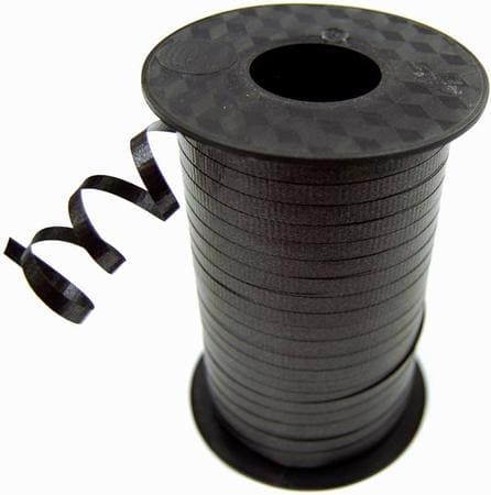 Black Curling Ribbon 500yd