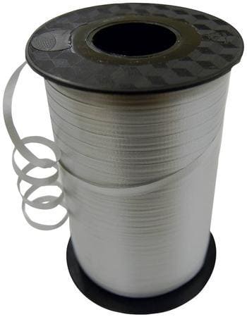 Silver Curling Ribbon 500yd