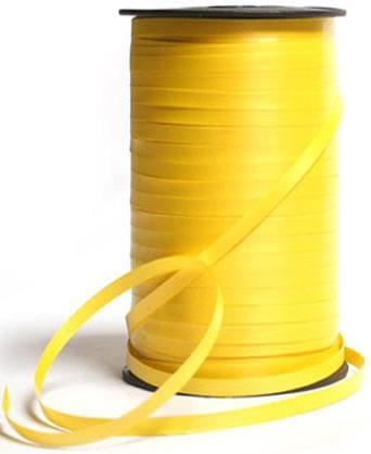 Yellow Curling Ribbon 500yd