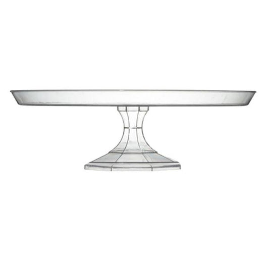 Clear Cake Stand 13.75in