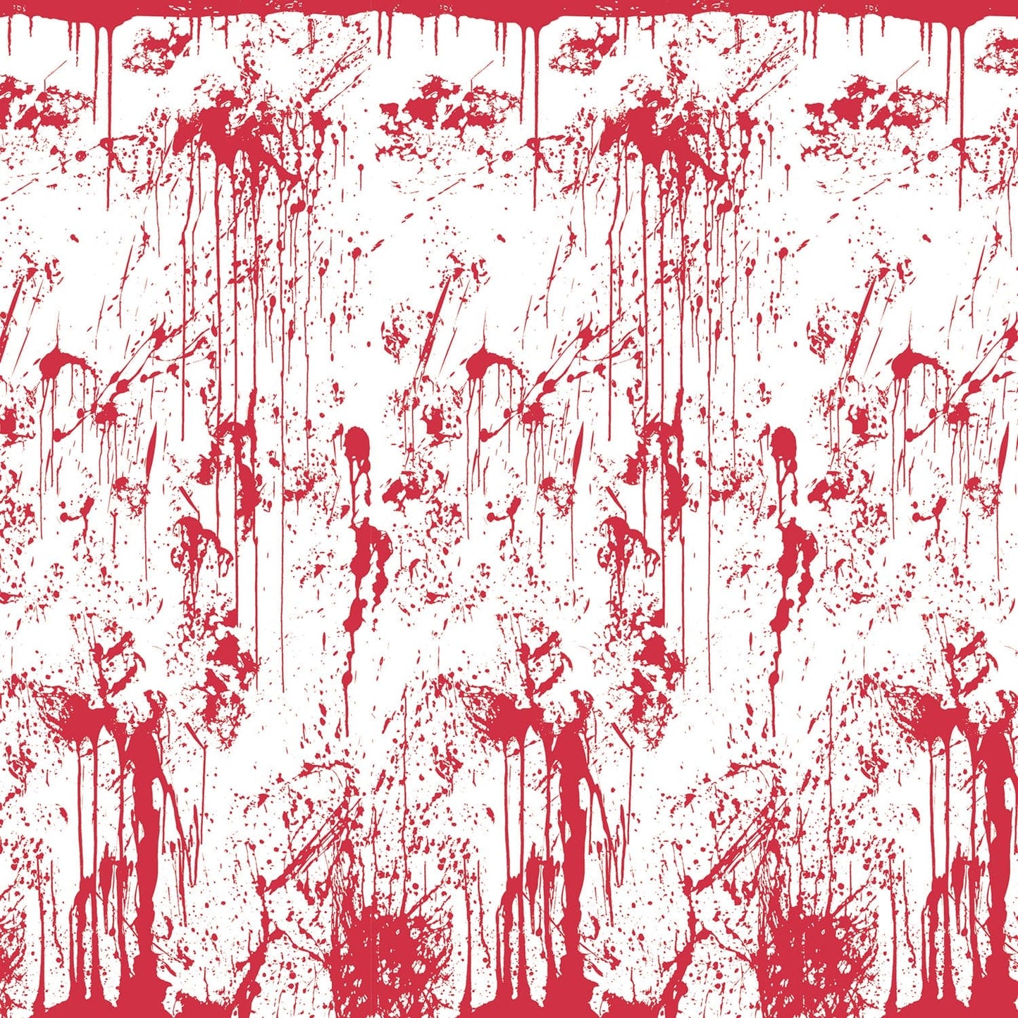 Bloody Wall Backdrop Decoration 4' x 30'