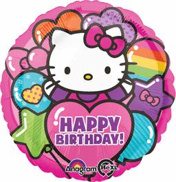Hello Kitty Mylar Birthday Balloon