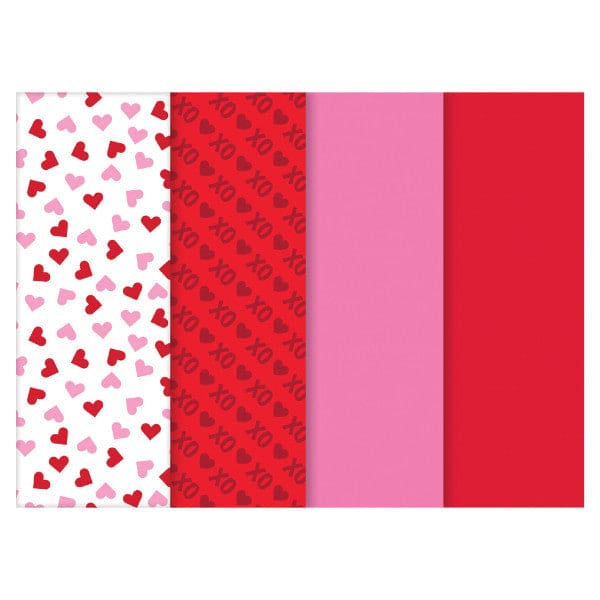 Valentine's Day Printed Tissue Paper Multi-Pack 30ct