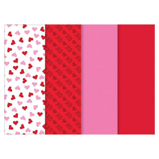 Valentine's Day Printed Tissue Paper Multi-Pack 30ct