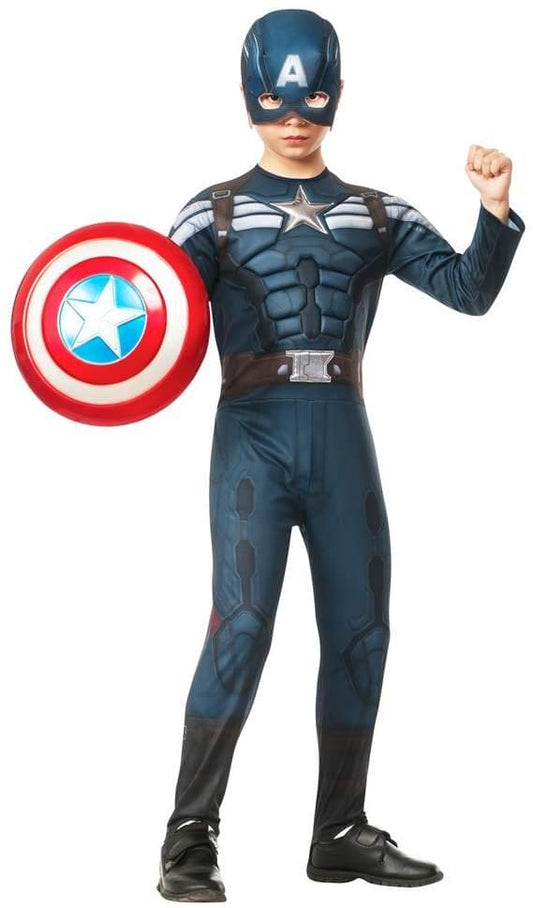 Captain America: Winter Solder Stealth Deluxe Boys Costume