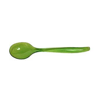 Kiwi Green Plastic Serving Spoon 8in