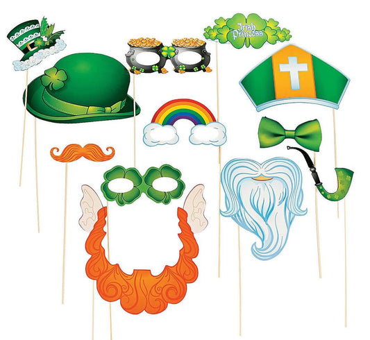 St. Patrick's Day Stick Costume Photo Props