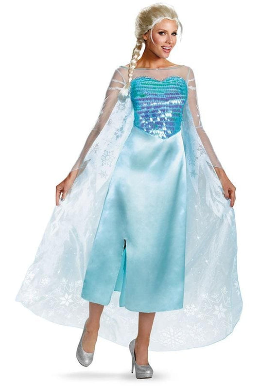 Disney Frozen Elsa Women's Adult Deluxe Costume
