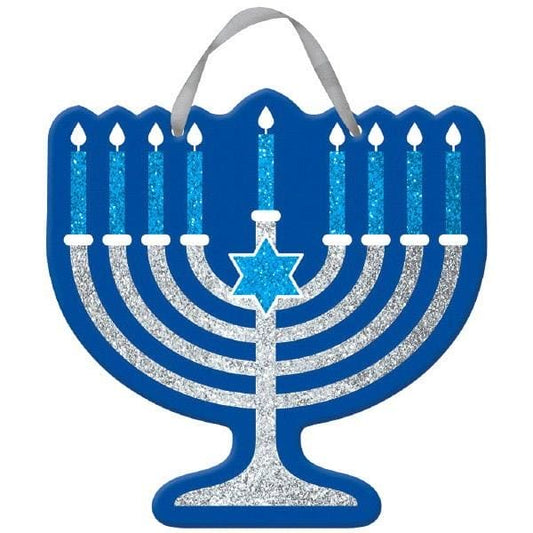 Hanukkah Glitter Sign