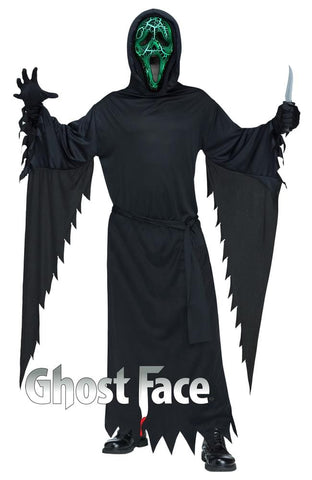 Smoldering Ghost Face Adult Costume