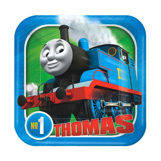 Thomas All Aboard 7in Square Lunch Plates