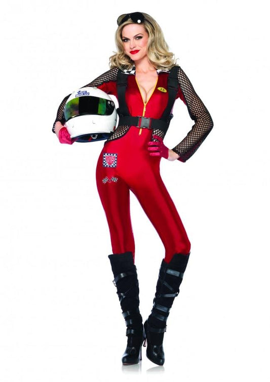 Adult Womens Sexy Pit Stop Penny Adult Costume