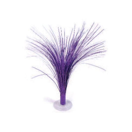 Fountain Spray Holographic Purple Centerpiece 18in