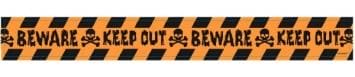 Halloween "Keep Out" Plastic Caution Tape