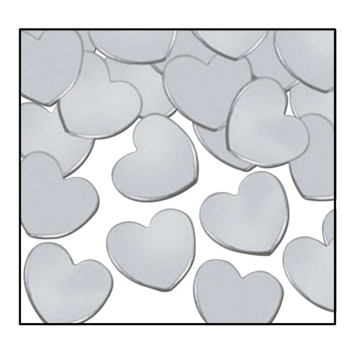 Heart Confetti Silver 1oz