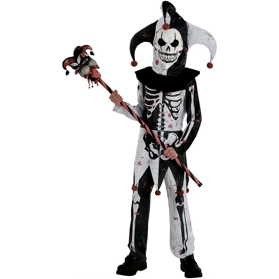 Menacing Jester Kids Costume