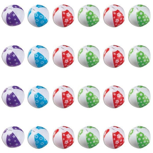 Mini Inflatable Beach Balls Mega Value Pack Favors