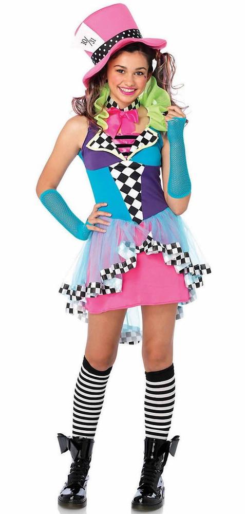 Mayhem Hatter Alice in Wonderland Teen Costume