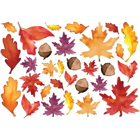 Fresh Autumn Leaves Mega Value Pack Cutouts 30 Ct