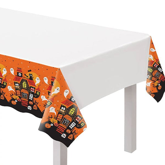 Spooky Friends Plastic Table Cover