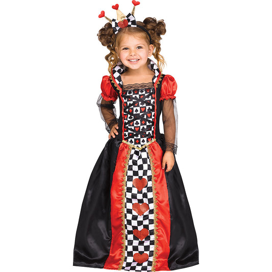 Queen of Hearts Child Toddler Costume