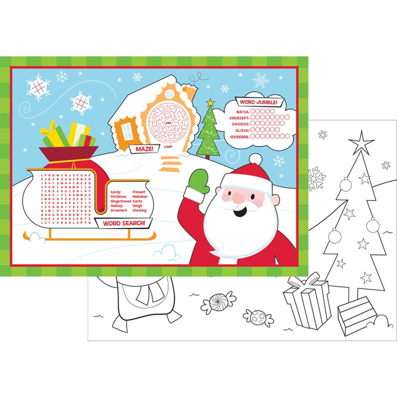 Christmas Activity Placemats