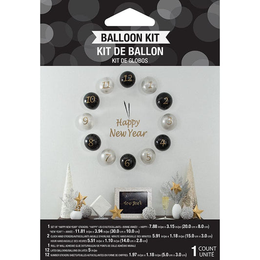 New Year Balloon Clock Kit