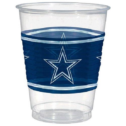 Dallas Cowboys 16oz Plastic Cups [25 pack]