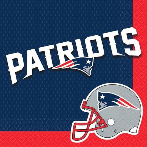 New England Patriots Luncheon Napkins16 Count