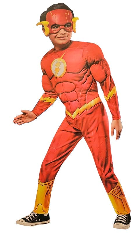 The Flash Deluxe Kids Costume