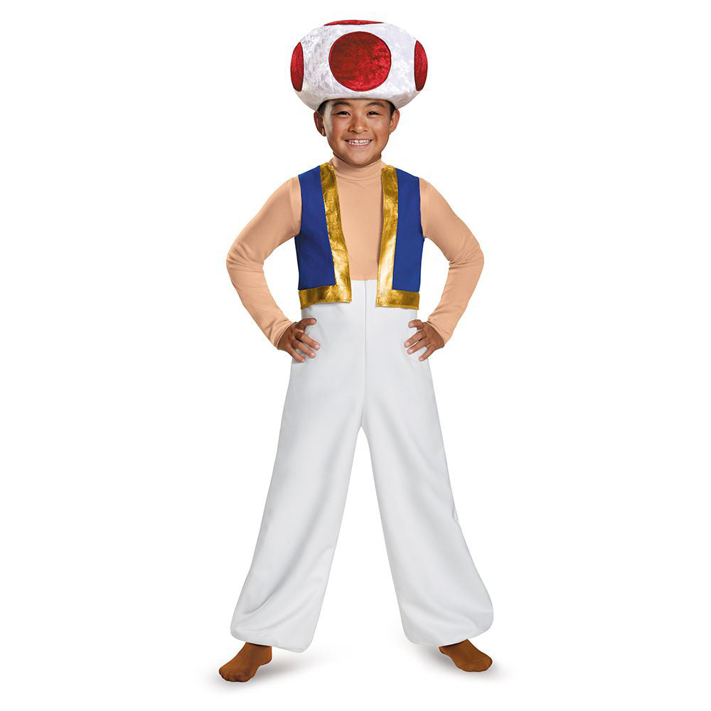 Toad Classic Deluxe Kids Costume