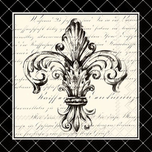 Fleur de Lis Luncheon Napkins