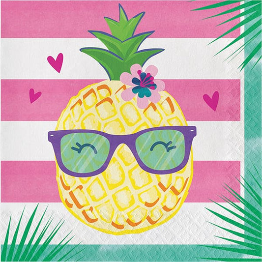 Pineapple & Friends Luncheon Napkins