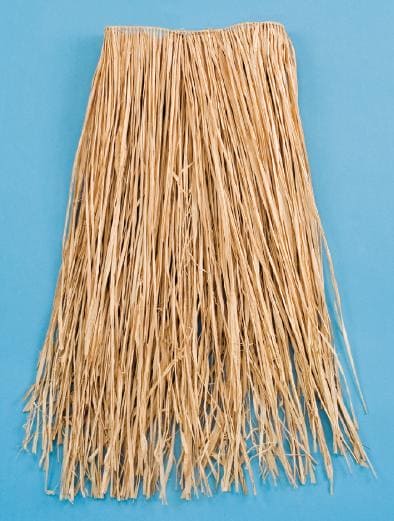 Natural Raffia Grass Hula Skirt 22x20in