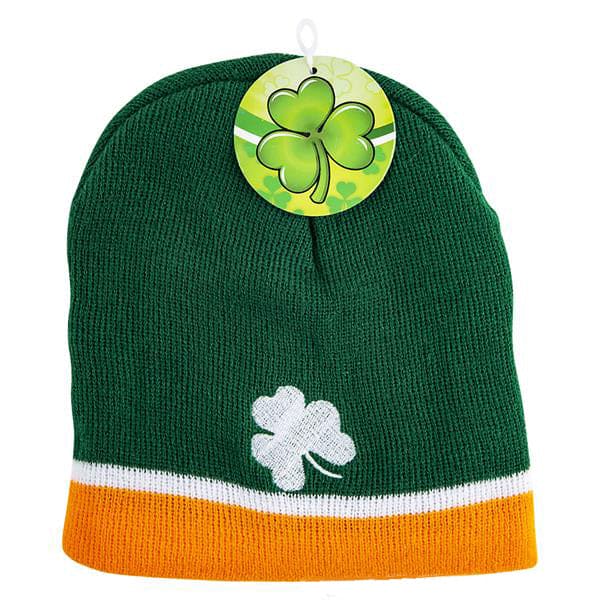 Irish Tri Color Beanie Hat
