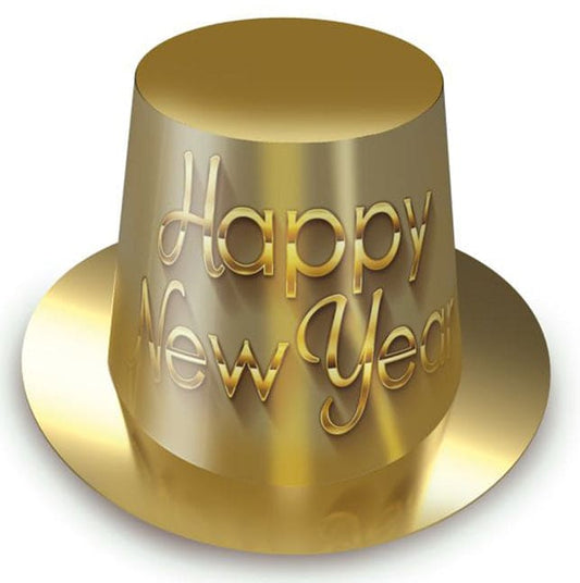 Golden New Year Hi-Hat 1ct