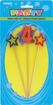 Number 4 Birthday Cake Candles