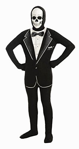 Invisible Skull Tuxedo Suit Child Costume